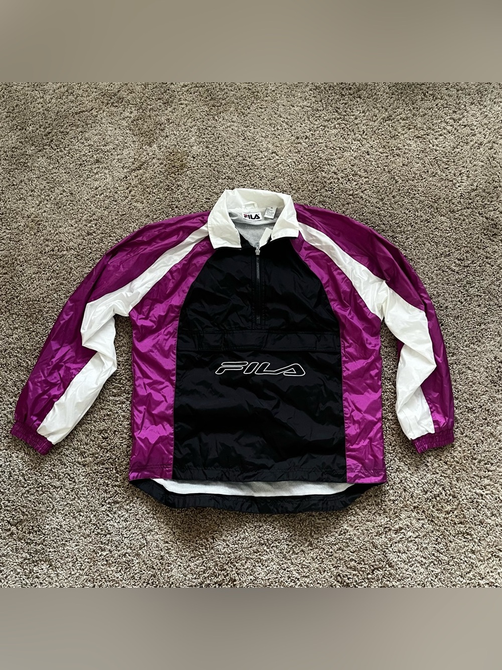 FILA Half-Zip Windbreaker Pullover